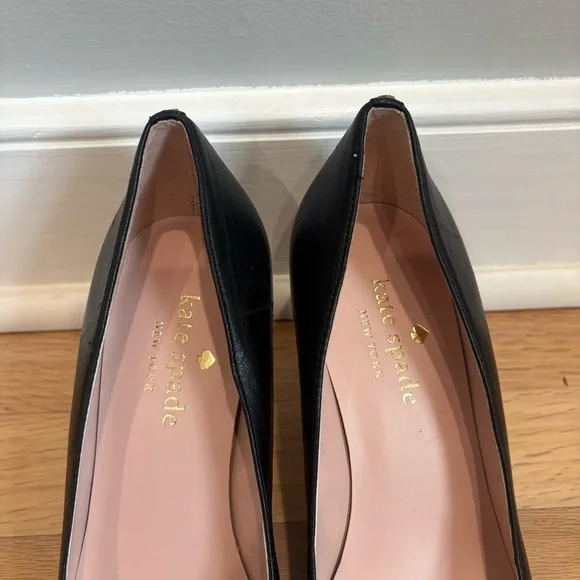 Kate Spade Classic Black Heels - Picture 2 of 7
